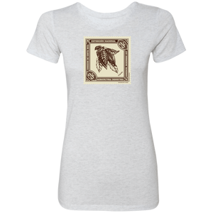 Vintage Costa Rica Stamp Ladies' T-Shirt