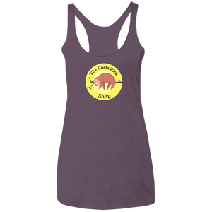 Sleepy Sloth Ladies Racerback Tank