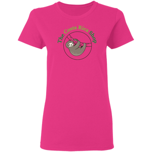 Clinging Sloth  Ladies' T-Shirt