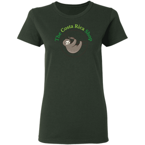 Clinging Sloth  Ladies' T-Shirt