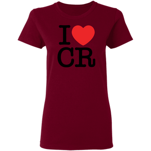 I Love Costa Rica Ladies' T-Shirt
