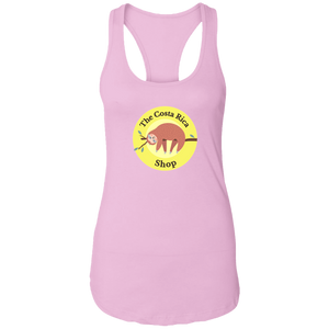 Sleepy Sloth Ladies Racerback Tank