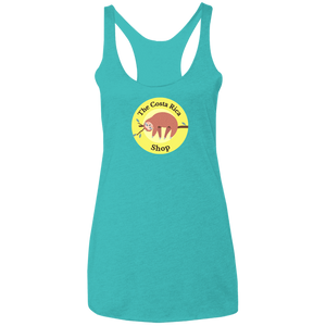 Sleepy Sloth Ladies Racerback Tank