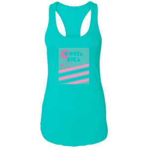 Miami Vice/ 80's (Mint) Ladies Racerback Tank