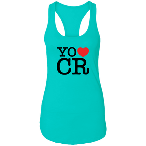 Yo Amo Costa Rica Ladies Racerback Tank