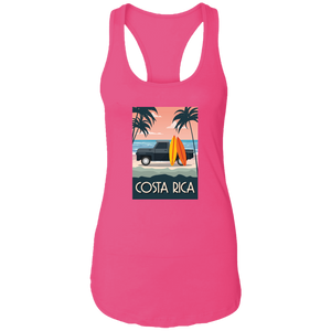 Surfer Ladies Racerback Tank
