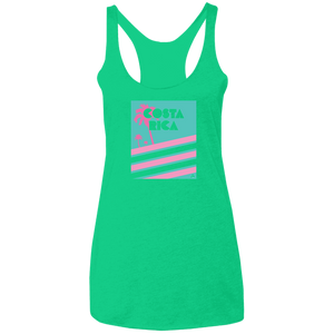Miami Vice/ 80's (Mint) Ladies Racerback Tank