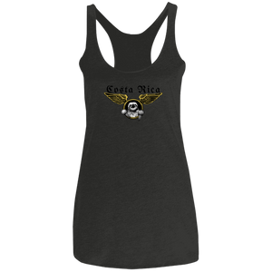 Aviator Sloth Ladies Racerback Tank