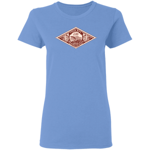 Vintage  Stamp Ladies' T-Shirt