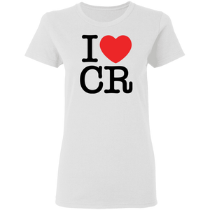 I Love Costa Rica Ladies' T-Shirt