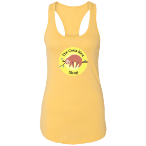 Sleepy Sloth Ladies Racerback Tank