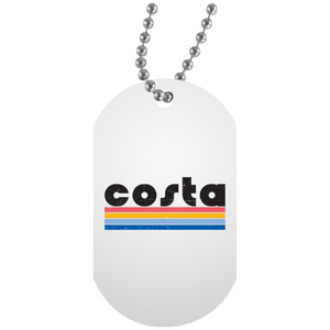 UN5588 White Dog Tag