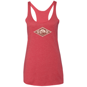 Vintage  Stamp Ladies Racerback Tank