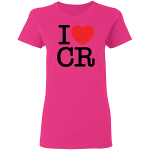 I Love Costa Rica Ladies' T-Shirt