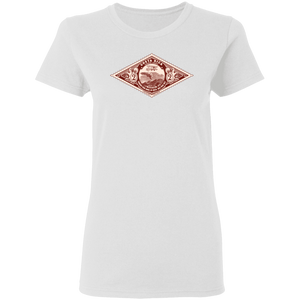 Vintage  Stamp Ladies' T-Shirt