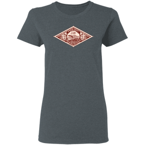 Vintage  Stamp Ladies' T-Shirt