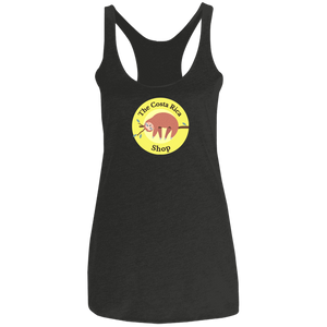 Sleepy Sloth Ladies Racerback Tank