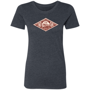 Vintage  Stamp Ladies' T-Shirt