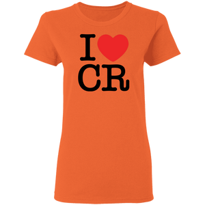 I Love Costa Rica Ladies' T-Shirt