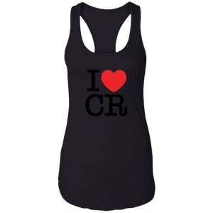 I Love Costa Rica Ladies Racerback Tank
