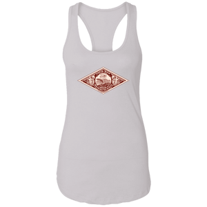 Vintage  Stamp Ladies Racerback Tank