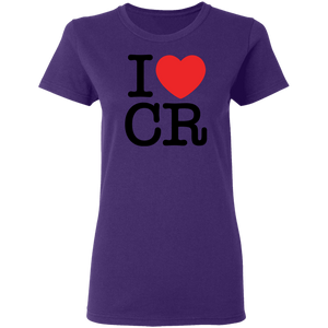 I Love Costa Rica Ladies' T-Shirt