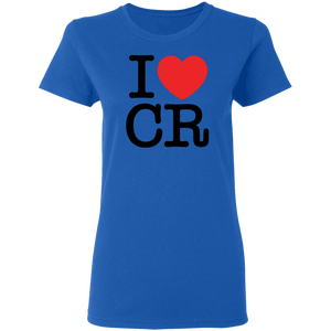 I Love Costa Rica Ladies' T-Shirt