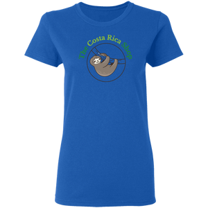 Clinging Sloth  Ladies' T-Shirt