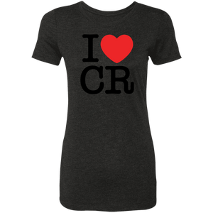 I Love Costa Rica Ladies' T-Shirt