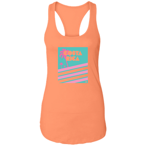 Miami Vice/ 80's (Mint) Ladies Racerback Tank