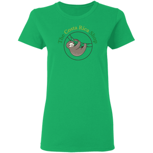 Clinging Sloth  Ladies' T-Shirt
