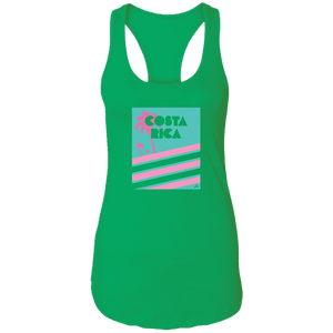 Miami Vice/ 80's (Mint) Ladies Racerback Tank