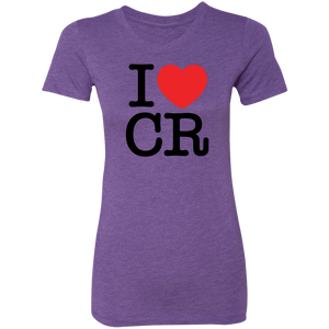I Love Costa Rica Ladies' T-Shirt
