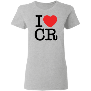 I Love Costa Rica Ladies' T-Shirt