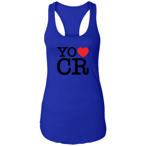 Yo Amo Costa Rica Ladies Racerback Tank