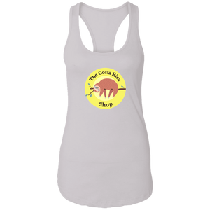 Sleepy Sloth Ladies Racerback Tank