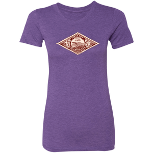 Vintage  Stamp Ladies' T-Shirt