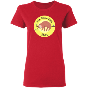 Sleepy Sloth Ladies' T-Shirt