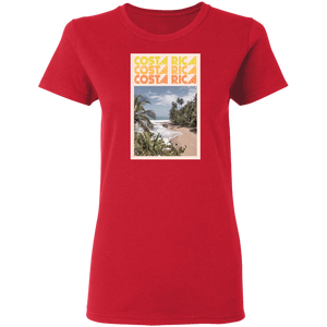 60's Costa Rica Ladies' T-Shirt