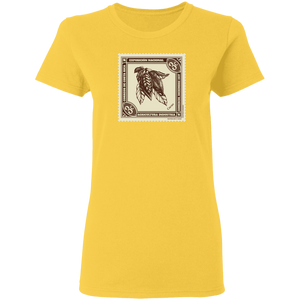 Vintage Costa Rica Stamp Ladies' T-Shirt