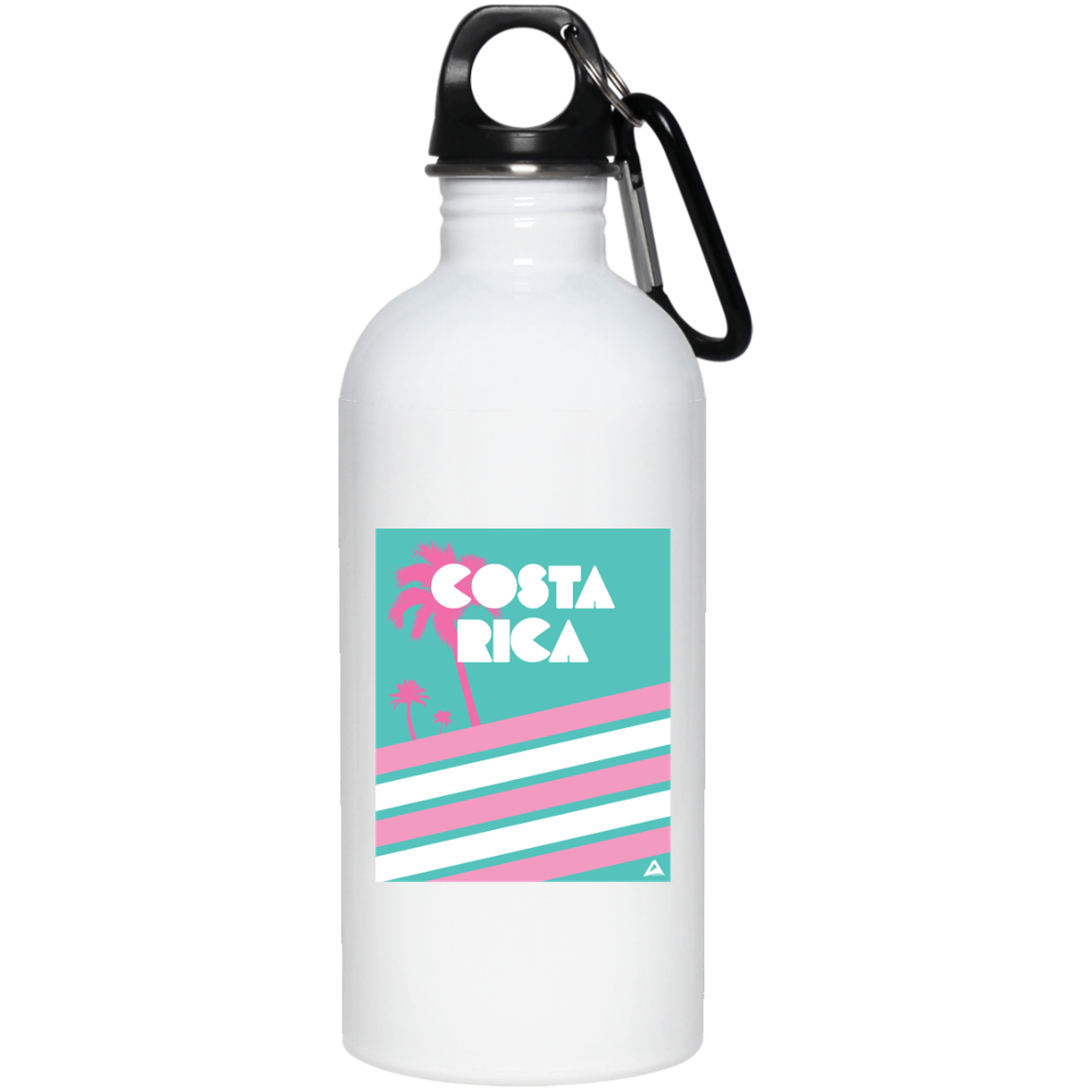 80's Costa Rica 20 oz. Stainless Steel Water Bottle