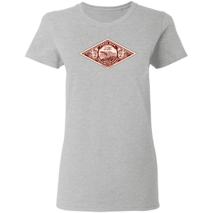 Vintage  Stamp Ladies' T-Shirt