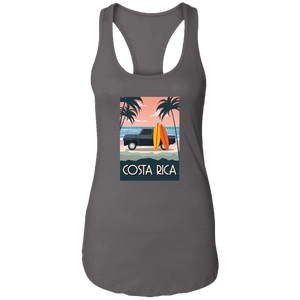 Surfer Ladies Racerback Tank