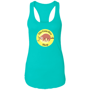 Sleepy Sloth Ladies Racerback Tank