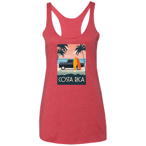 Surfer Ladies Racerback Tank